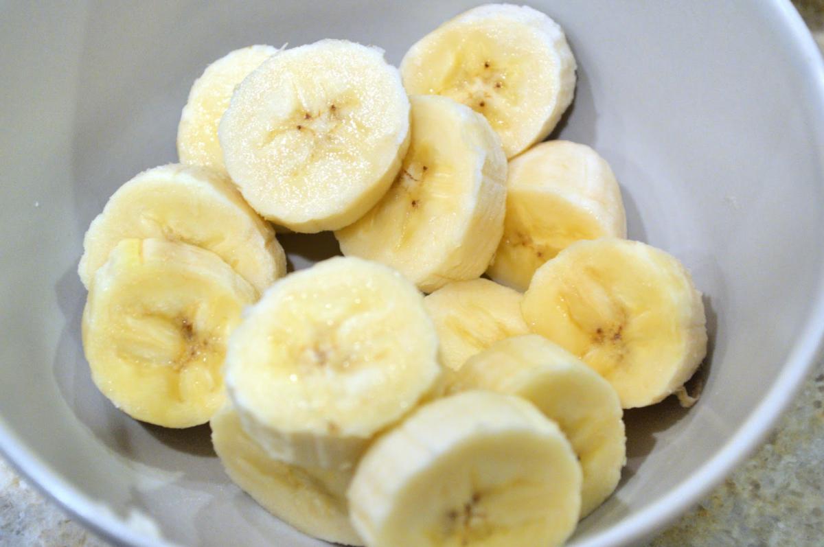 Нашинкованные бананы