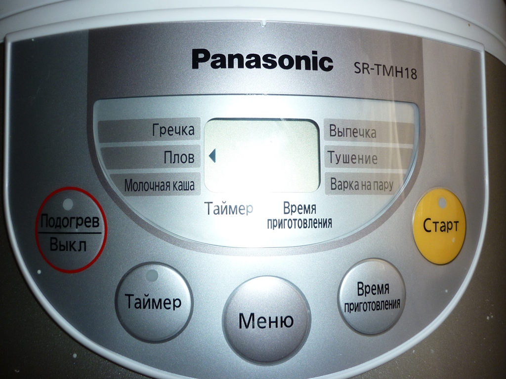 Плов в мультиварке Panasonic