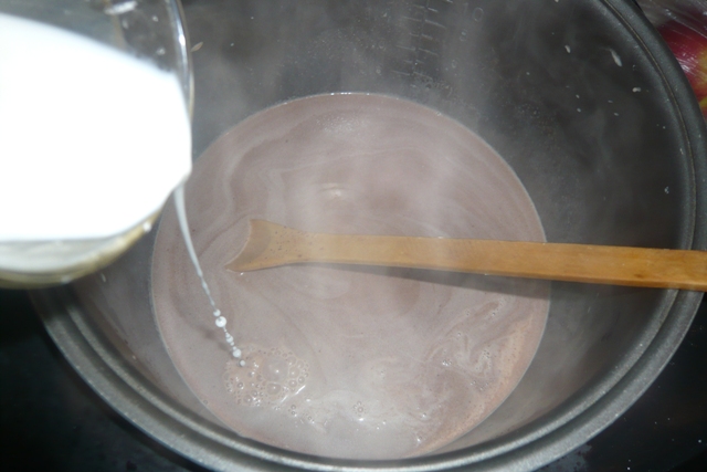 Рисовый горячий шоколад – кулинарный рецепт