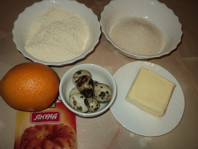 Апельсиновый пирог - Ингредиенты - Рецепт для мультиварки