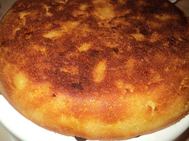 Апельсиновый пирог - Рецепт для мультиварки - готовый пирог - фото