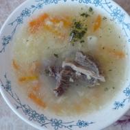 Фото рецепта: "Суп с пшенкой" в мультиварке Vitek