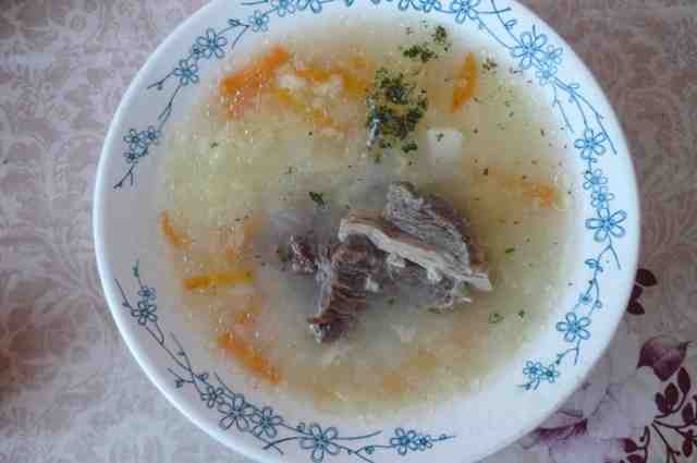 Фото рецепта: "Суп с пшенкой" в мультиварке Vitek