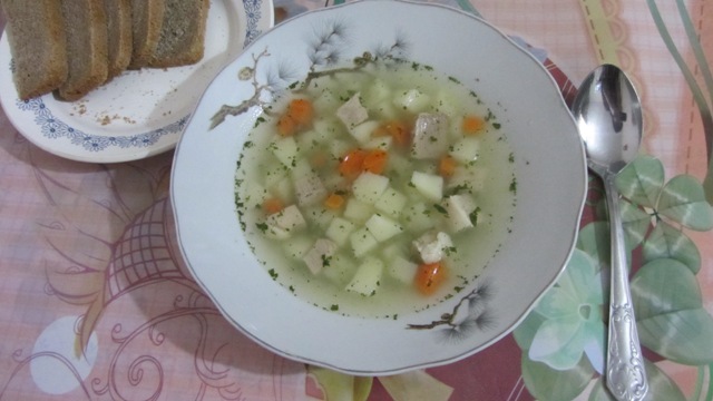 Суп из свинины - Рецепт для мультиварки Redmond