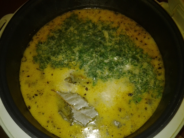 Рецепт для мультиварки - Сырный суп с шампиньонами в мультиварке Scarlett